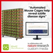 DVC®, the cage of the future! Opens doors to new scientific discoveries, delivering big data and lets scientists monitor animals’ activity, food and water availability and other parameters 24/7.
